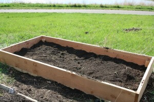 Keep layering the rough compost with finished compost. 
