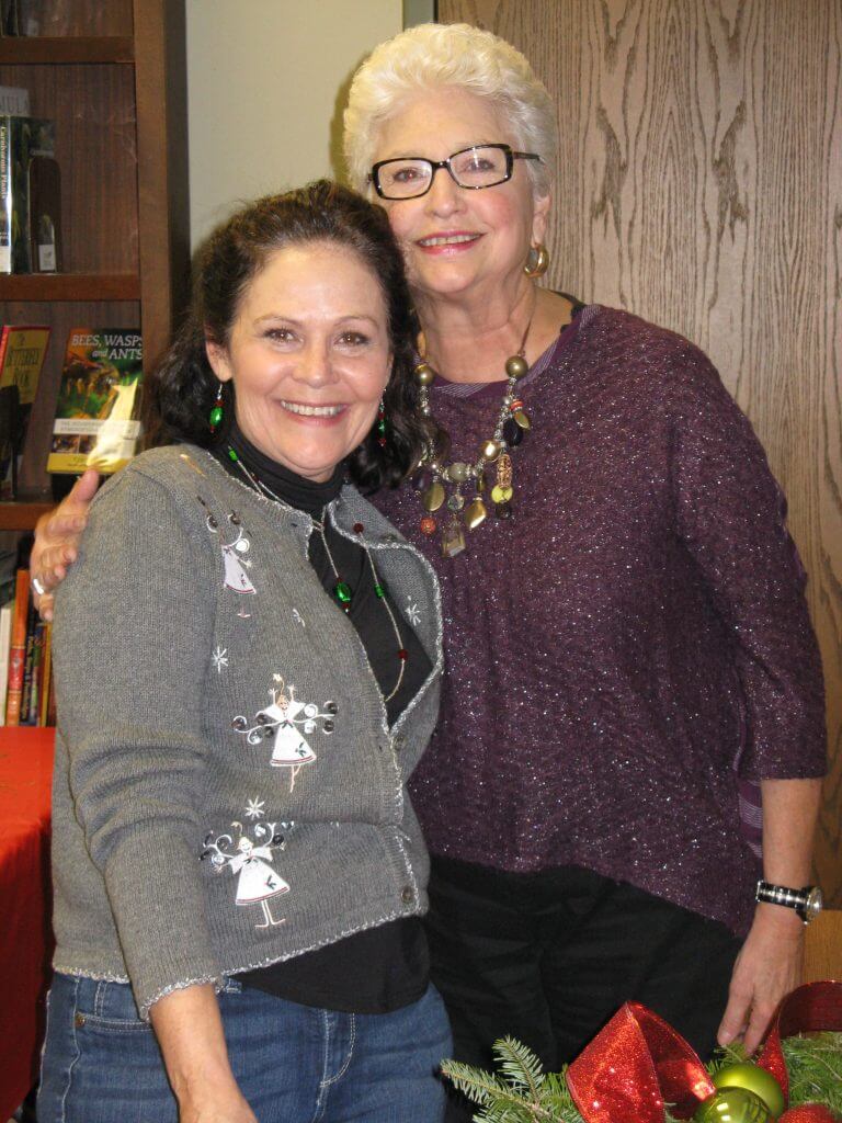 Anne and Rose, two of our wonderful volunteers