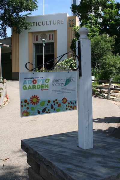state fair garden sign