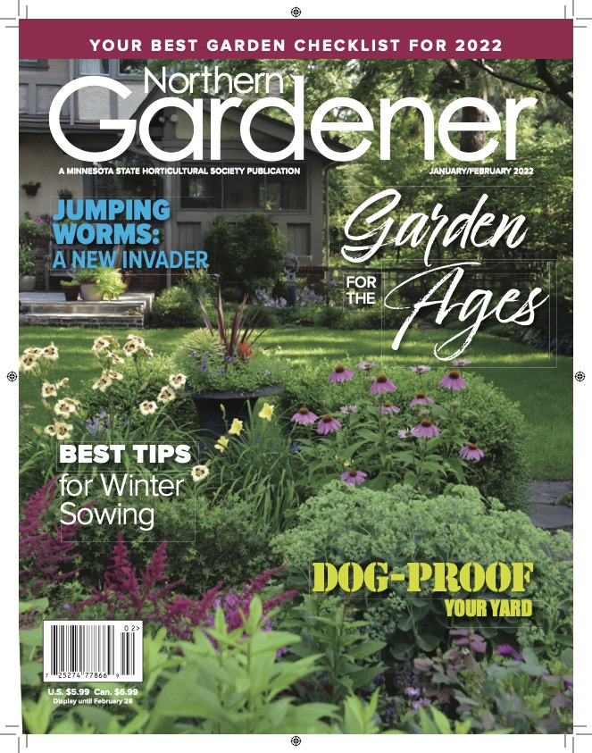 cover of jan feb 2022 northern gardener magazine