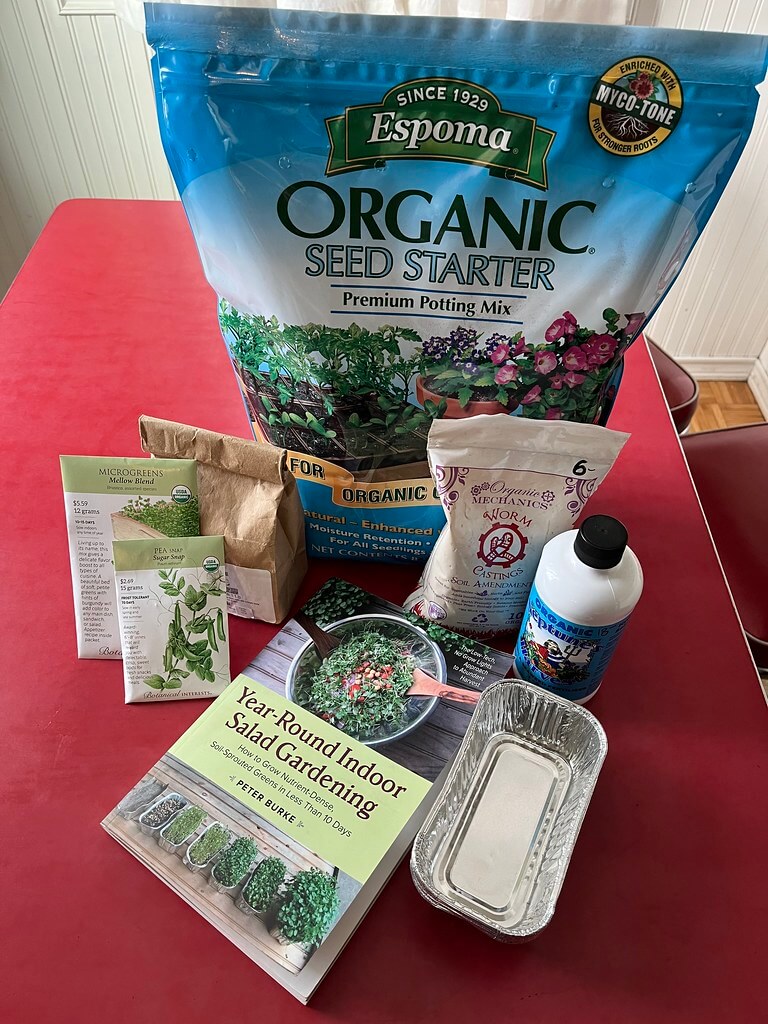 Gather your seed starting materials