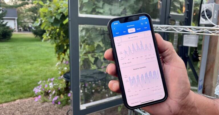 WiFi Greenhouse monitor system