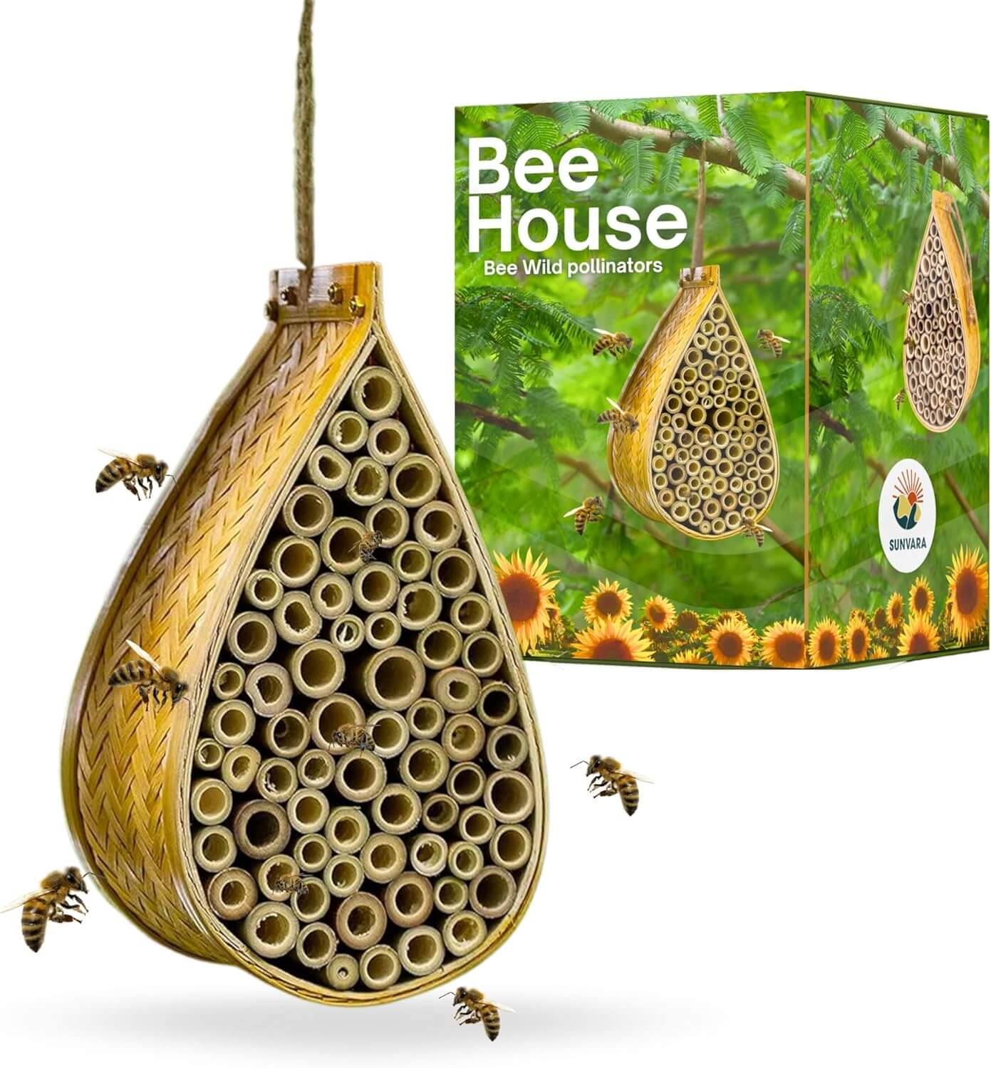Mason bee house