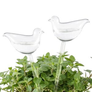 Bird watering stakes