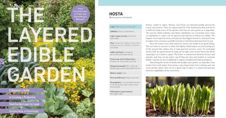 The Layered Edible Garden book review cover
