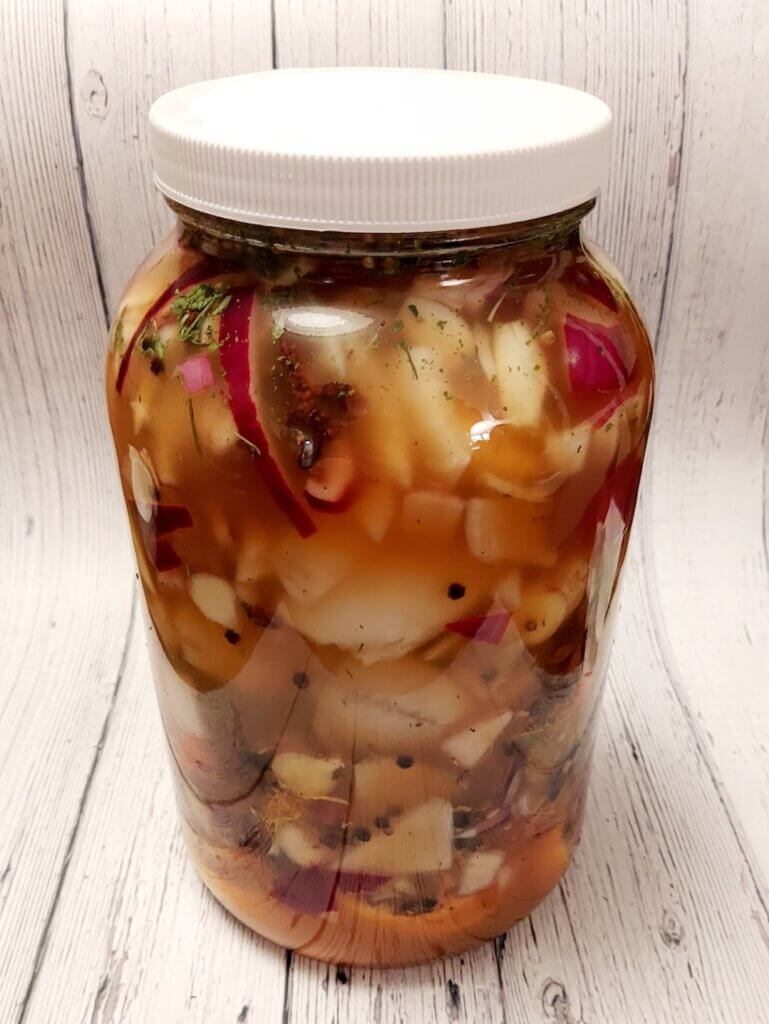 Fire cider after fermenting 30 days