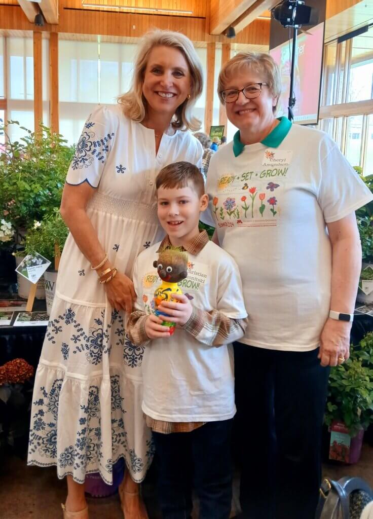 Christian Ikonitski with Belinda Jensen