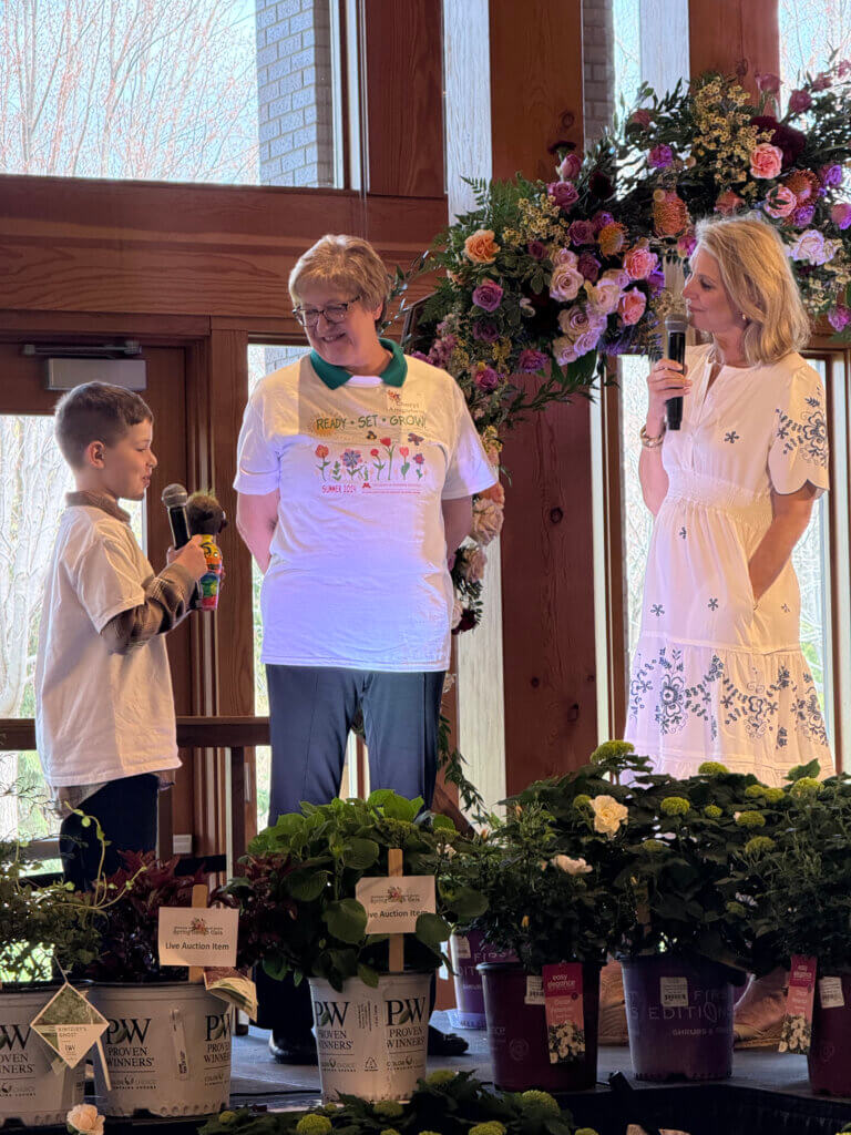 Christian Ikonitski of Children's Garden in Residence on stage