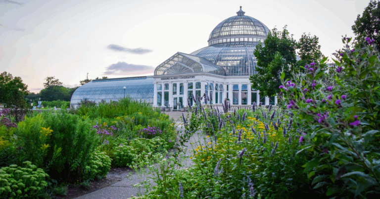 Como Conservatory at Dusk