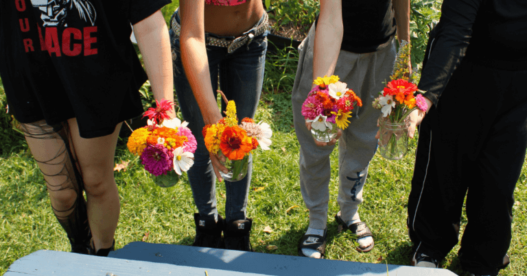 Face to Face Academy bouquets