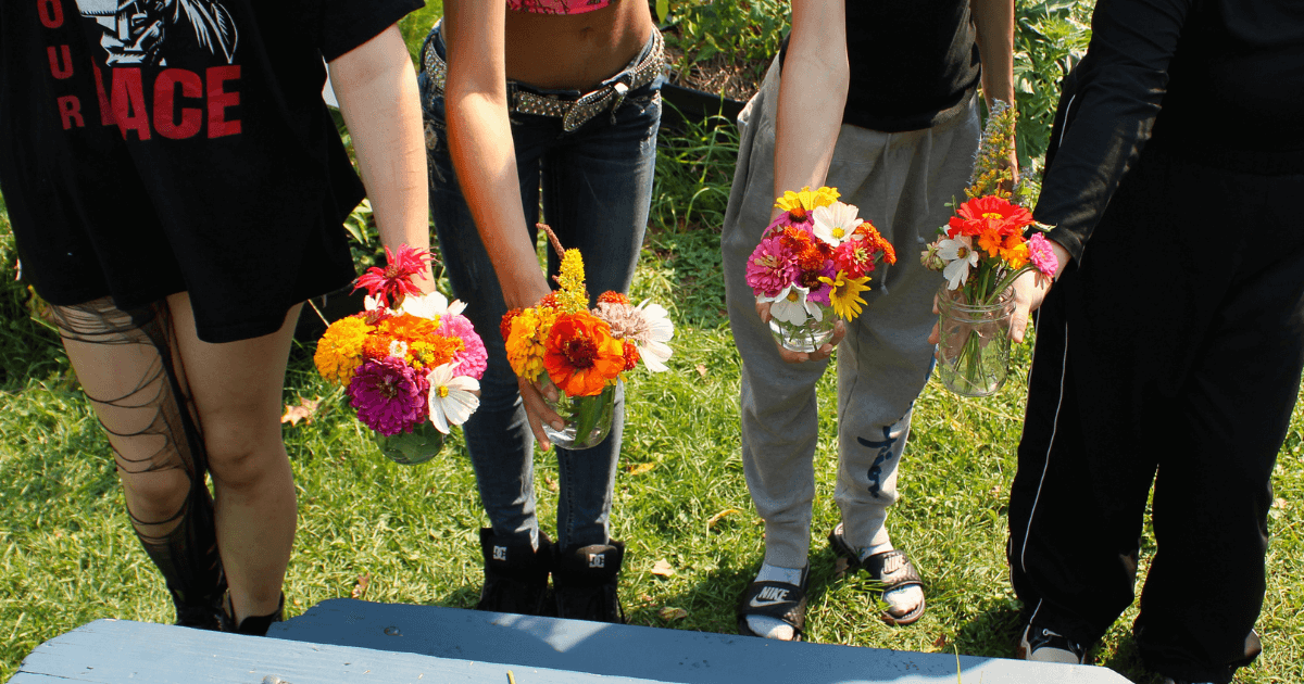 Face to Face Academy bouquets