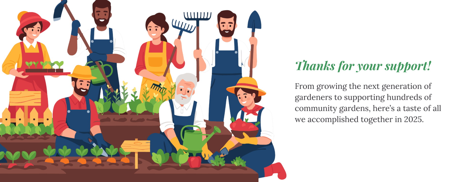 Thanks for your support in 2025!