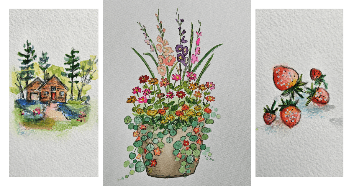 Collecting seeds from annual containers