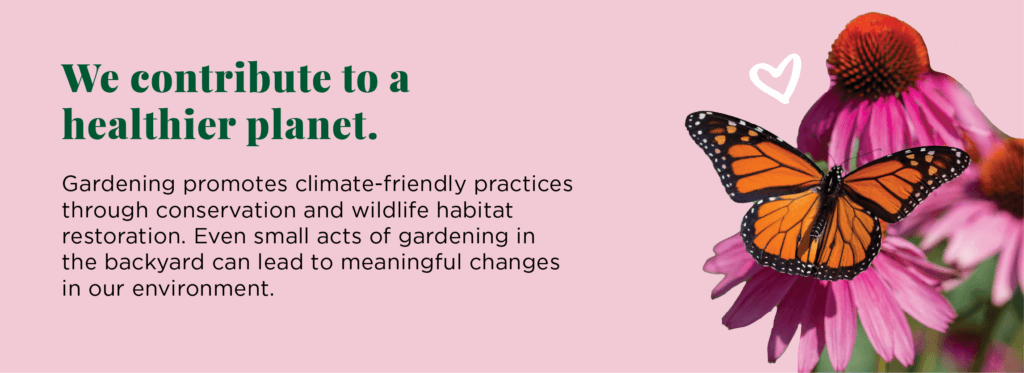 We contribute to a healthier planet.