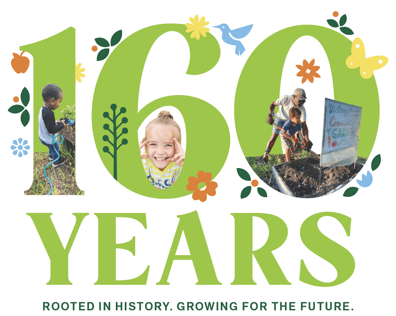 160 Years. Rooted in history. Growing for the future.