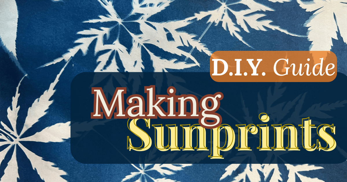 D.I.Y. Guide: Making Sunprints